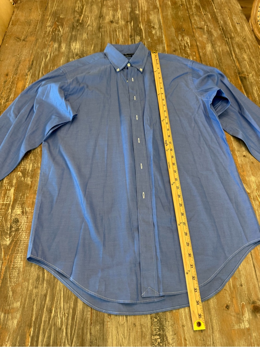 Ralph Lauren Light Blue Button-Down Dress Shirt